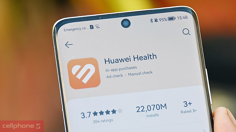 Cách kết nối đồng hồ thông minh Huawei Watch Ultimate dây cao su với điện thoại