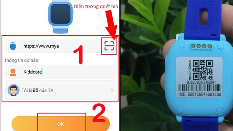 Hướng dẫn kết nối đồng hồ định vị trẻ em Kidcare S6 4G với điện thoại
