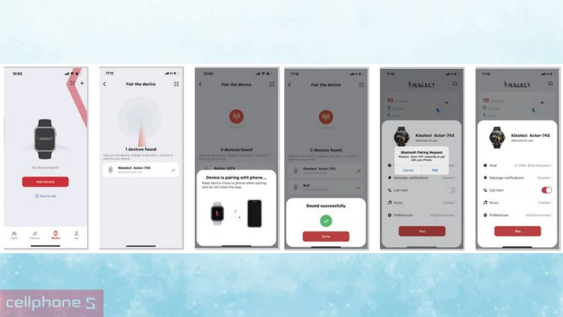 Hướng dẫn sử dụng đồng hồ thông minh Kieslect Actor 2 qua ứng dụng KS OS