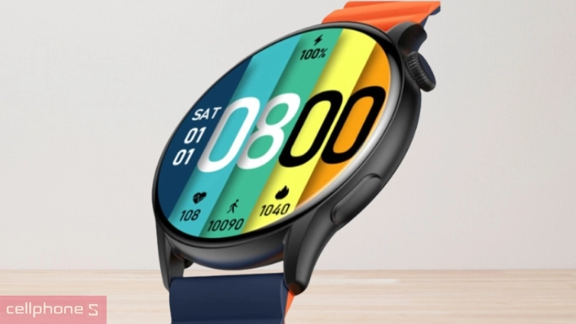 Đồng hồ thông minh Kieslect KR Pro 2: Màn hình sắc nét, tiếp tục kế thừa vẻ ngoài thời thượng