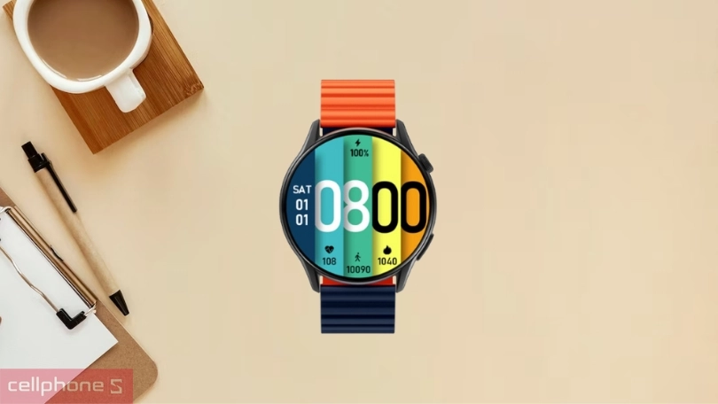 Đồng hồ thông minh Kieslect KR Pro 2: Màn hình sắc nét, tiếp tục kế thừa vẻ ngoài thời thượng