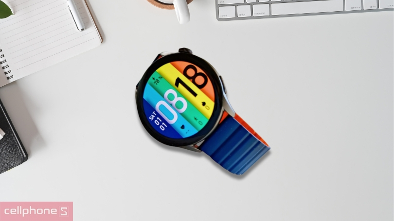 Đồng hồ thông minh Kieslect KR Pro 2: Màn hình sắc nét, tiếp tục kế thừa vẻ ngoài thời thượng