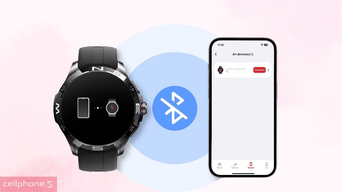 Chọn “Thêm thiết bị” trong ứng dụng