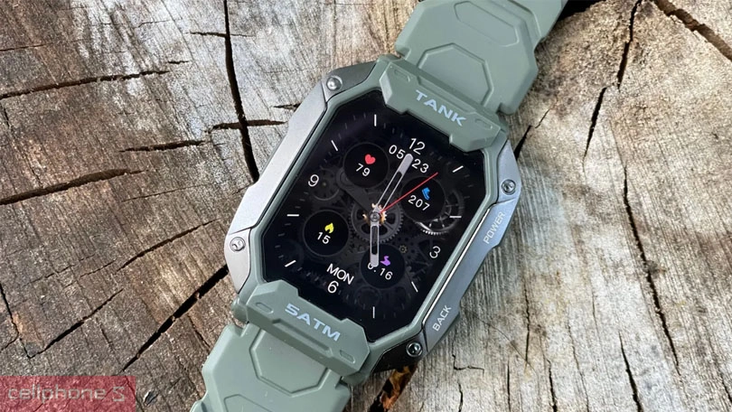 Thiết kế đồng hồ thông minh KOSPET Tank M1