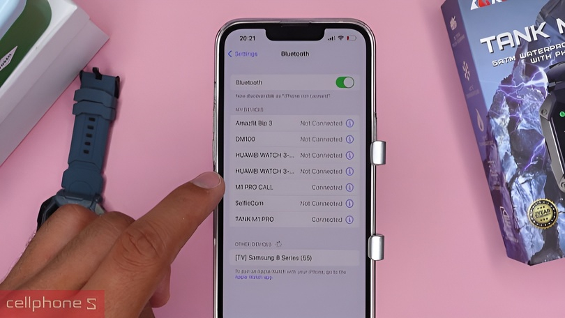 Hướng dẫn kết nối đồng hồ thông minh KOSPET Tank M1 Pro với điện thoại