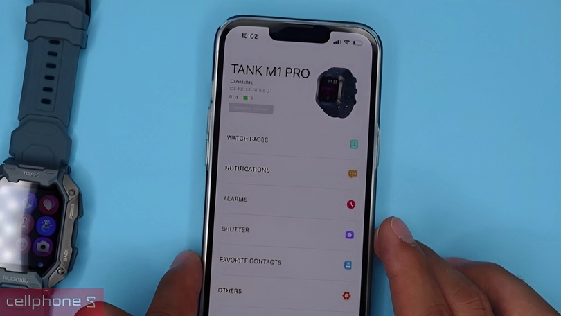 Hướng dẫn kết nối đồng hồ thông minh KOSPET Tank M1 Pro với điện thoại