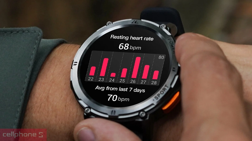 Pin đồng hồ thông minh KOSPET Tank T2