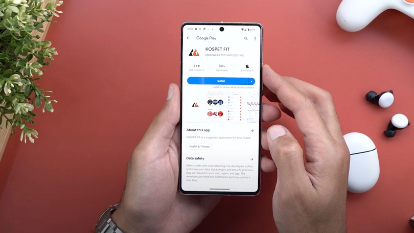 Hướng dẫn kết nối đồng hồ thông minh KOSPET Tank T2 với điện thoại