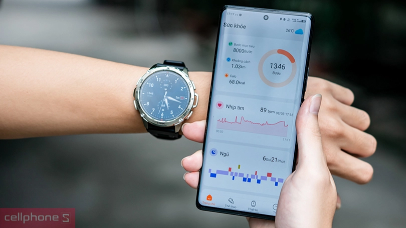 Hướng dẫn kết nối đồng hồ thông minh Kospet Tank T3 Ultra với điện thoại