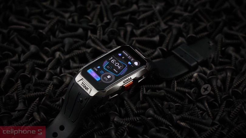 Thiết kế đồng hồ thông minh Kospet Tank X1