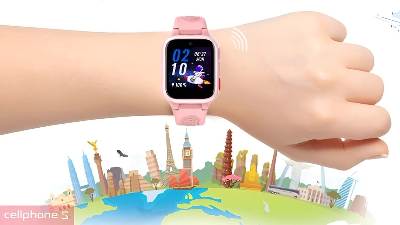 Định vị chính xác của đồng hồ định vị trẻ em Masstel Smart Hero 30