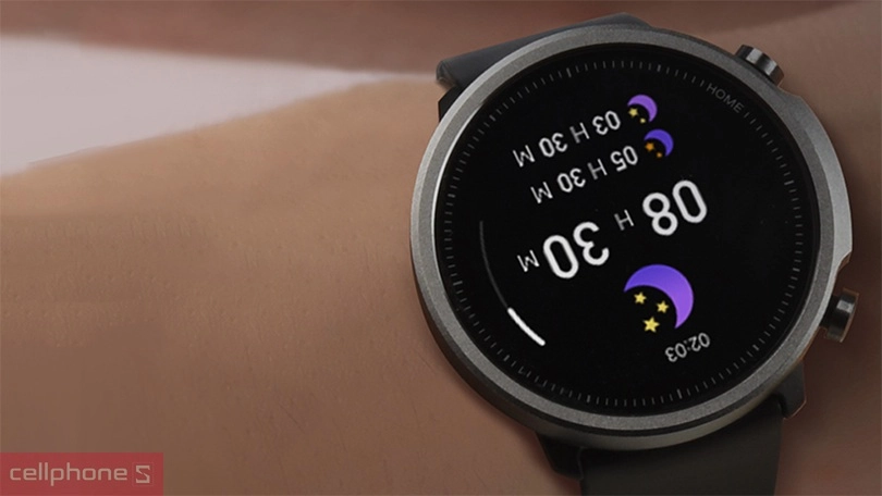 Các cảm biến đo lường đi kèm của đồng hồ thông minh Mibro A1