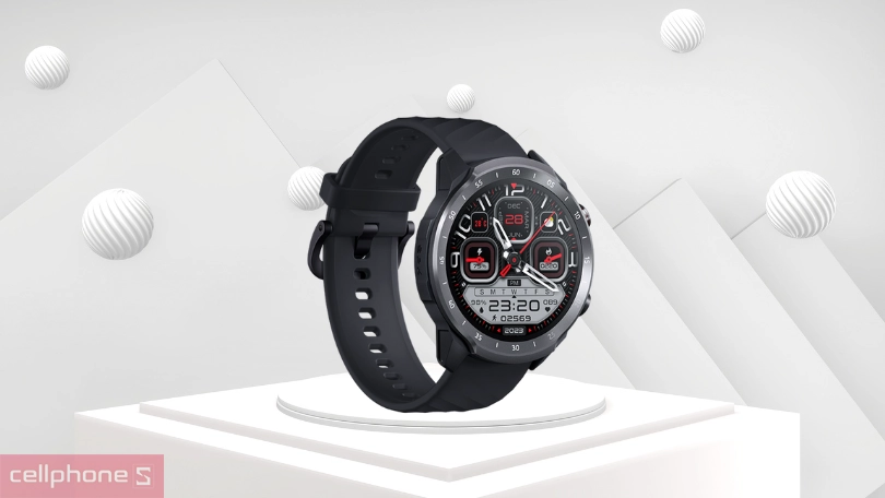 Đồng hồ thông minh Mibro A2 - Thiết kế dây đôi, hỗ trợ 70 môn thể thao 