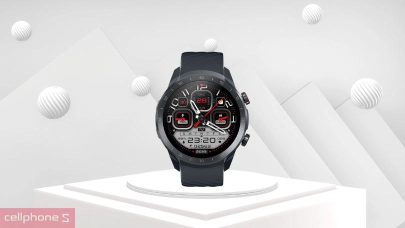 Đồng hồ thông minh Mibro A2 - Thiết kế dây đôi, hỗ trợ 70 môn thể thao 