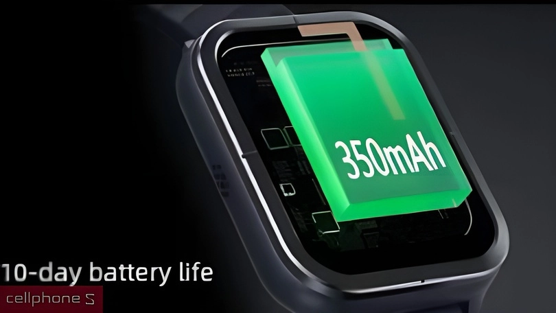 Dung lượng pin của đồng hồ thông minh Mibro C3