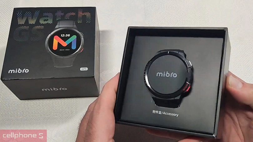 Đồng hồ thông minh Mibro GS - Đa dạng tính năng, thời lượng pin ấn tượng