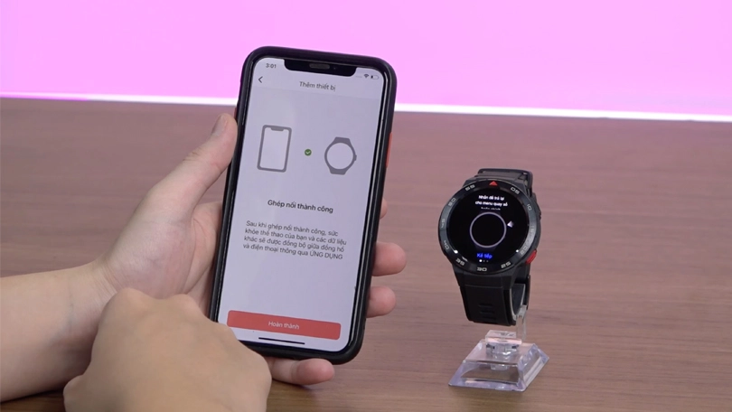 Hướng dẫn kết nối đồng hồ thông minh Mibro GS với điện thoại