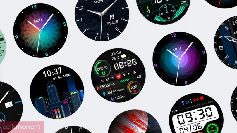 Thiết kế đồng hồ thông minh Mibro X1