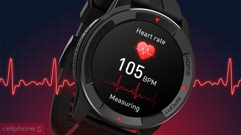 Chức năng theo dõi giấc ngủ và nồng độ SpO2 của đồng hồ thông minh Mibro X1