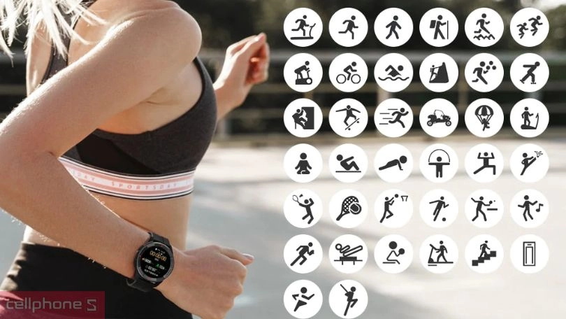 Chế độ luyện tập của đồng hồ thông minh Mibro X1