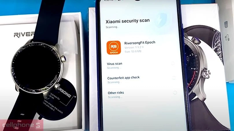 Cách kết nối SmartWatch RiverSong sử dụng