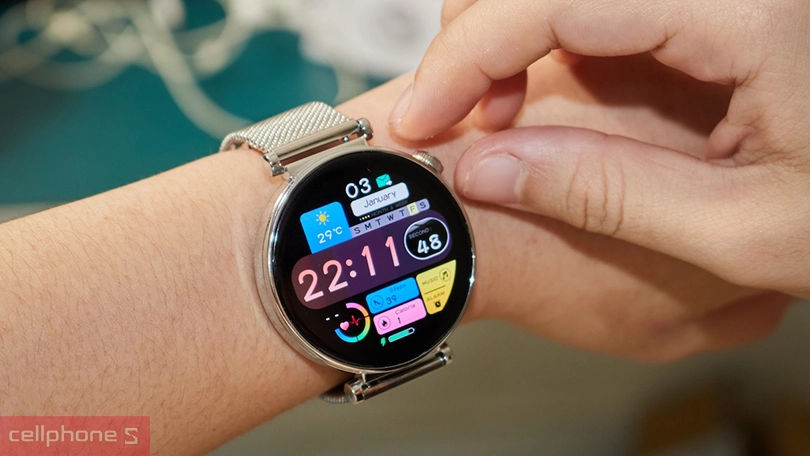 Đồng hồ Riversong Glow Sw906-SUS - Thanh lịch và chất liệu bền bỉ