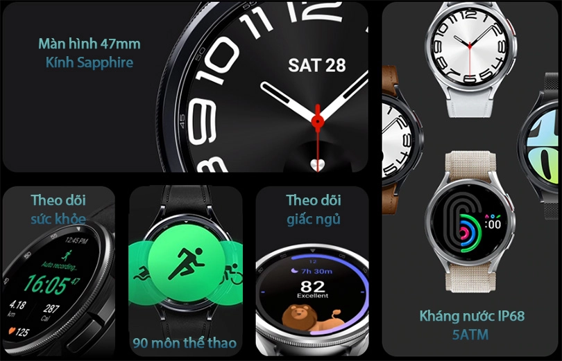 Đánh giá Galaxy Watch6 Classic