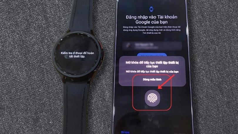 Cách kết nối điện thoại với Samsung Galaxy Watch6 Classic 43mm