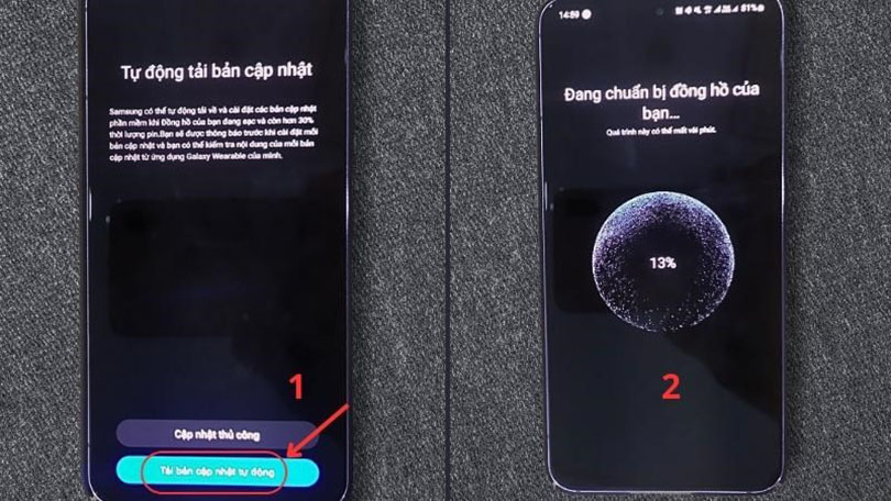 Cách kết nối điện thoại với Samsung Galaxy Watch6 Classic 43mm