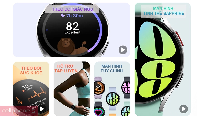 Đồng hồ Samsung Galaxy Watch 6