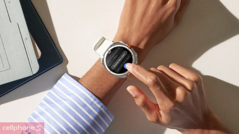 Đồng hồ Samsung Galaxy Watch Ultra 2 – Trải nghiệm AI trên smartwatch mạnh mẽ