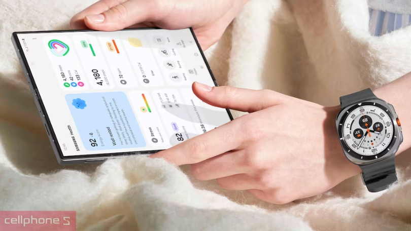 Đồng hồ Samsung Galaxy Watch Ultra 2 – Trải nghiệm AI trên smartwatch mạnh mẽ