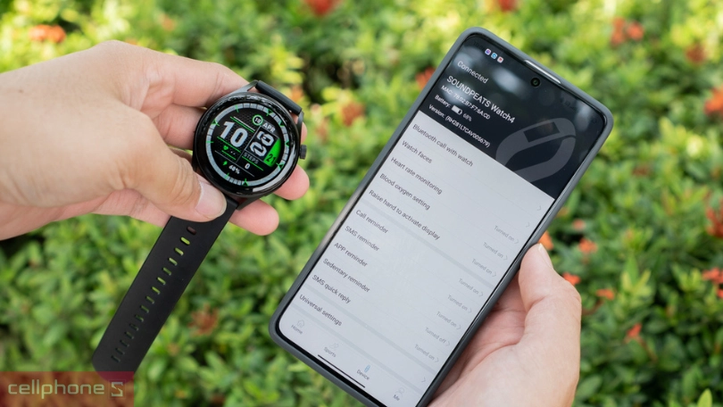 Cách sử dụng đồng hồ thông minh Soundpeats Watch 4
