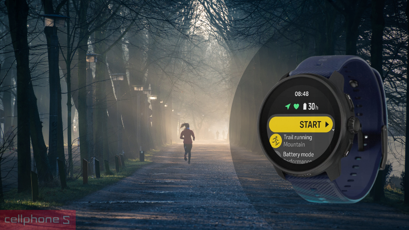 Dây đeo silicon dẻo dai, dễ chịu khi đeo