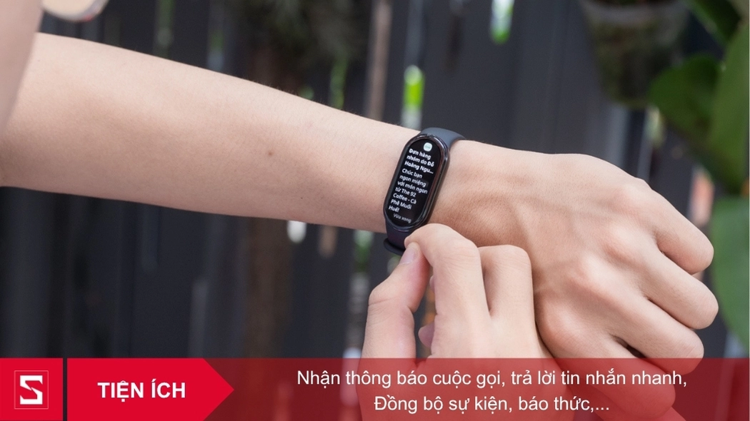 Vòng tay Xiaomi Smart Band 10 với các tiện ích mở rộng