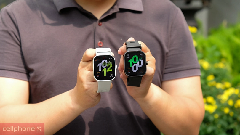 Màn hình Xiaomi Redmi Watch 4 AMOLED sắc nét, hỗ trợ hơn 150 bài tập