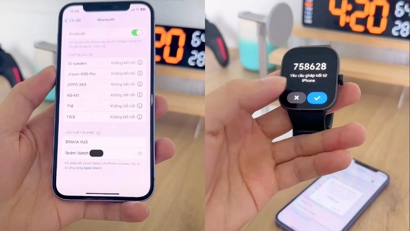 Hướng dẫn kết nối đồng hồ thông minh Xiaomi Redmi Watch 5 với điện thoại