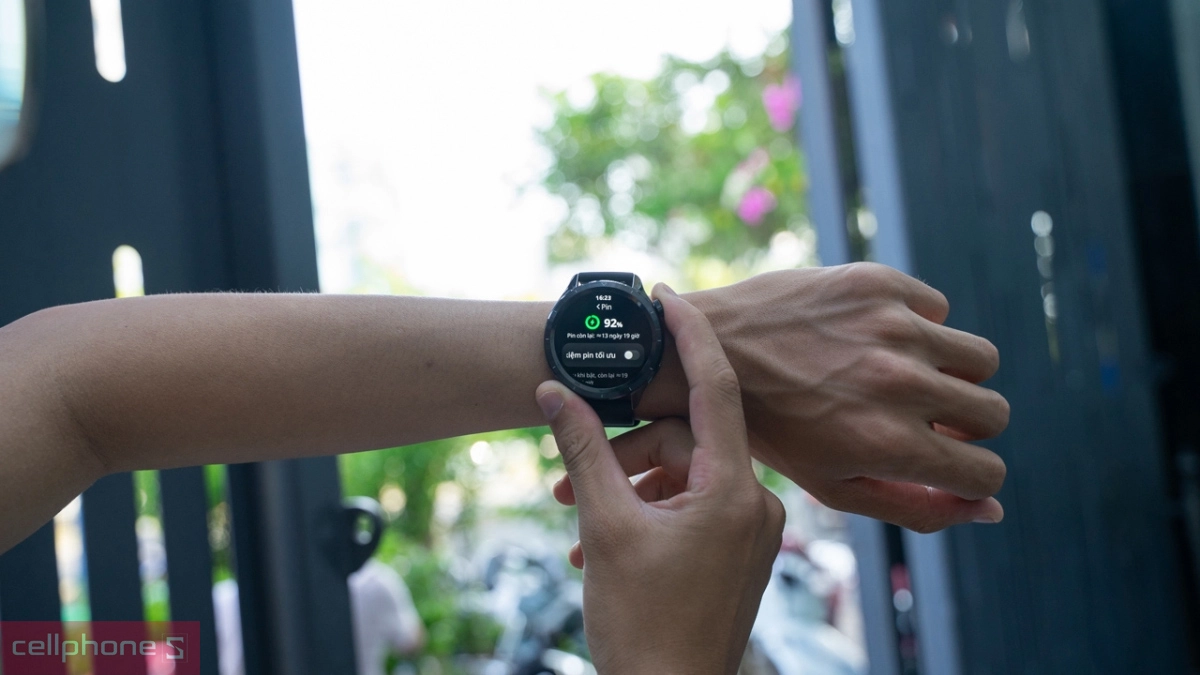 Pin và thời lượng sử dụng của đồng hồ thông minh Xiaomi Watch S4 41mm dây thép