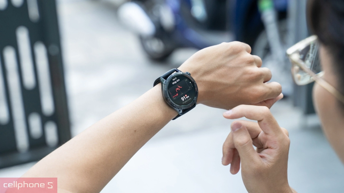 Cảm biến và các tính năng hiện đại tích hợp kèm của đồng hồ thông minh Xiaomi Watch S4 41mm dây thép