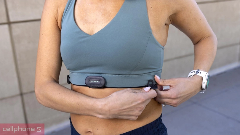 Thiết kế dây đo nhịp tim Garmin HRM-Fit