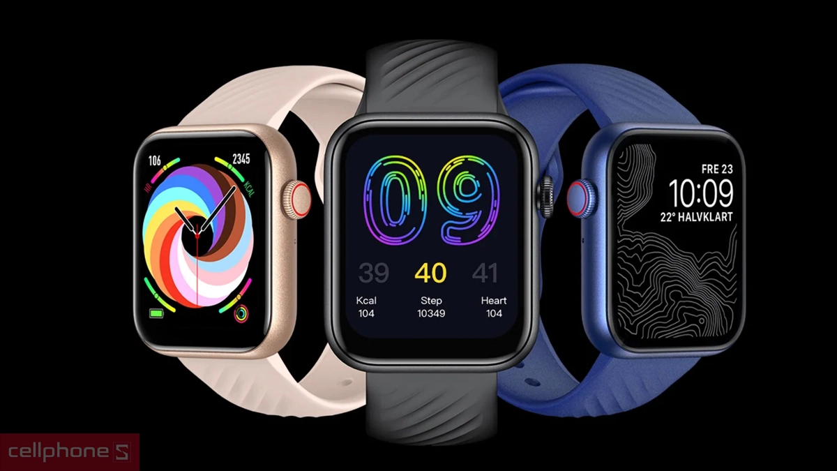 Đồng bộ Apple Health, hỗ trợ tùy chỉnh hơn 100 mặt đồng hồ