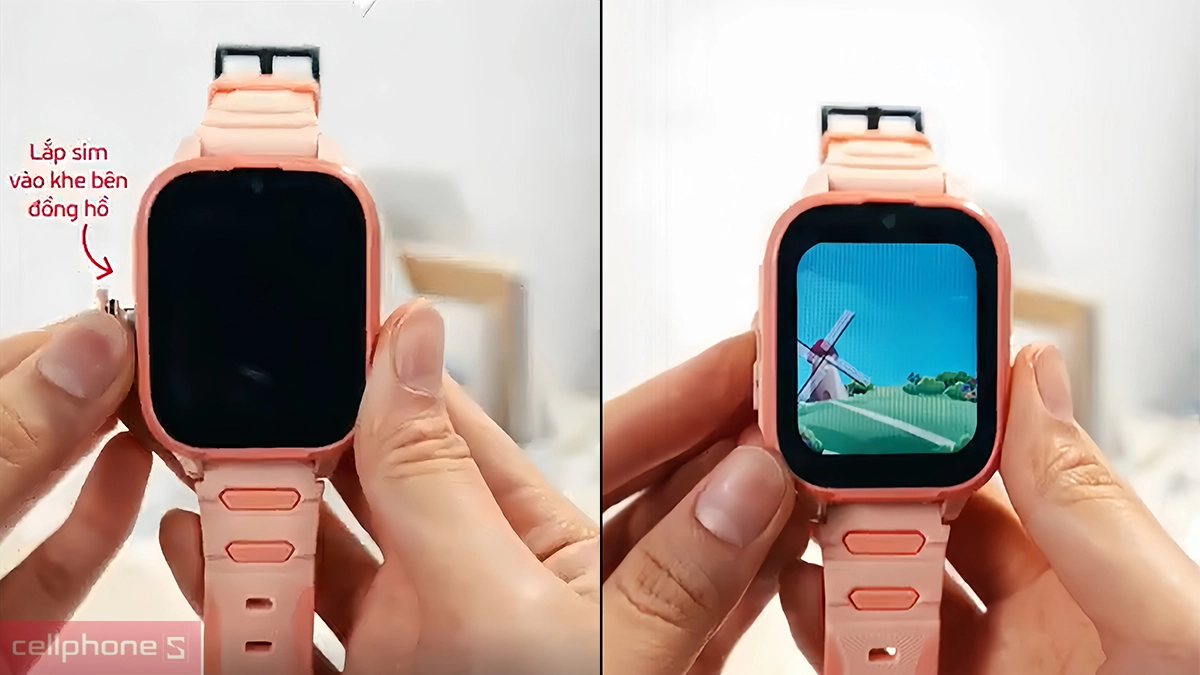 Hướng dẫn cài đặt SIM trên đồng hồ thông minh trẻ em Tammi Watch-Kid Max