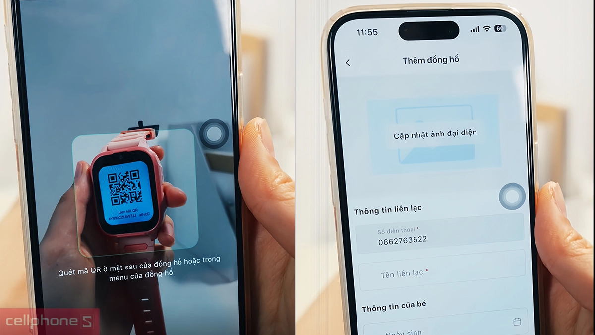 Hướng dẫn liên kết thiết bị đồng hồ thông minh trẻ em Tammi Watch-Kid Max với miniapp