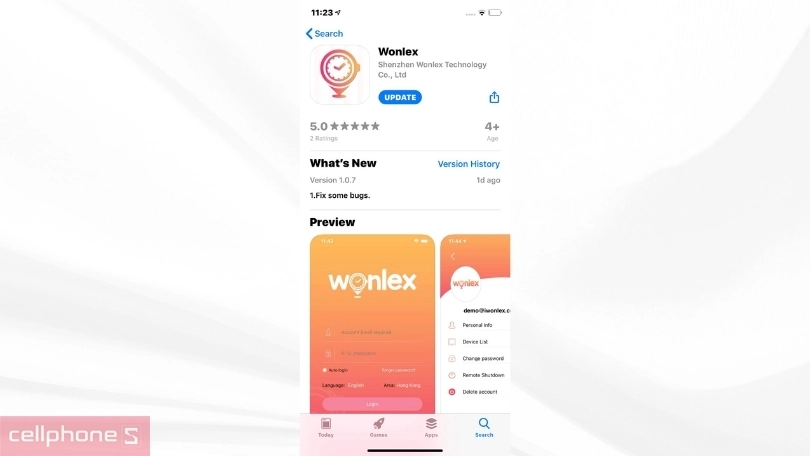 Hướng dẫn kết nối đồng hồ định vị trẻ em Wonlex 360 E1 với app