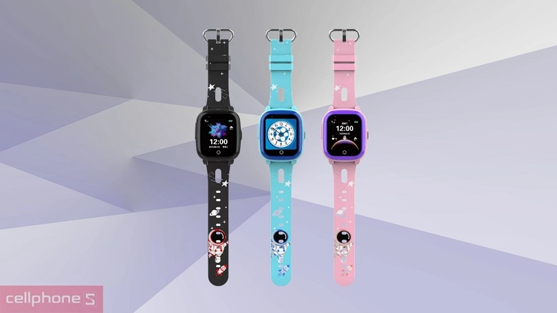 Thiết kế, màu sắc, kháng nước của đồng hồ định vị trẻ em Wonlex CT10