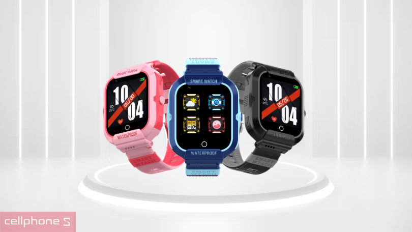 Màn hình hiển thị của đồng hồ định vị trẻ em Wonlex CT14