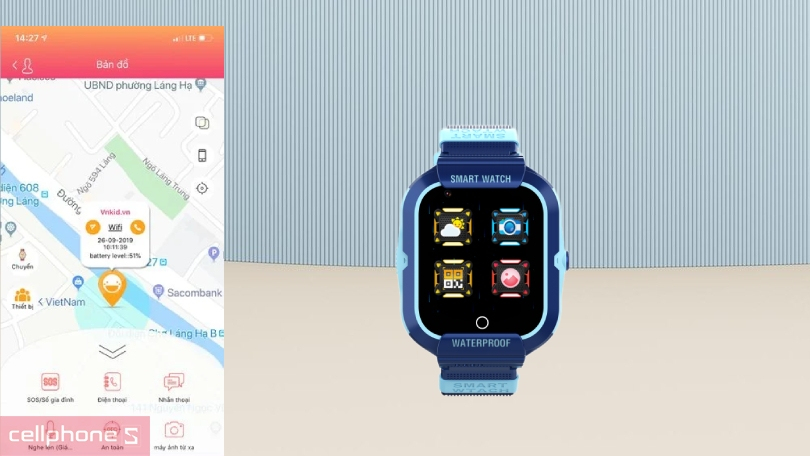 Hướng dẫn kết nối đồng hồ định vị trẻ em Wonlex CT14 với app