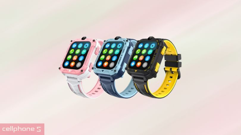 Tính năng call video, kích hoạt SOS của đồng hồ định vị trẻ em Wonlex CT17