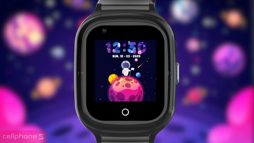 Màn hình, chất lượng hiển thị của đồng hồ định vị trẻ em Wonlex KT07 4G