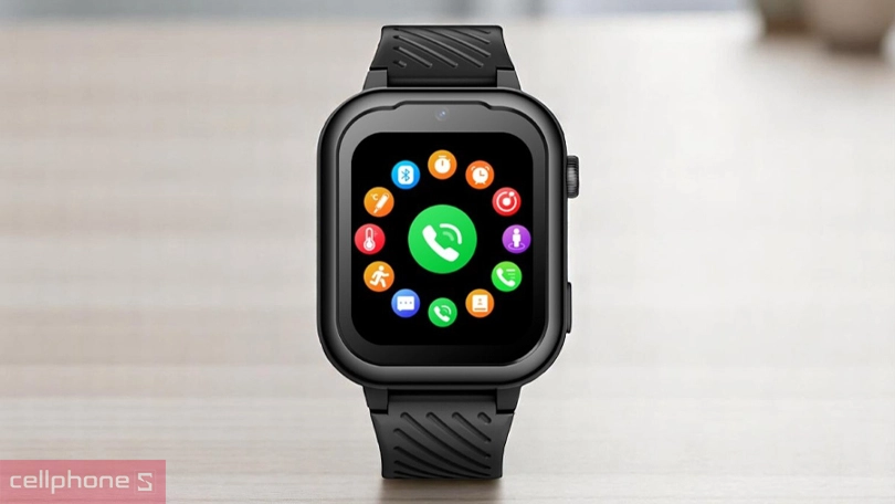 Chức năng gọi điện, gửi tin nhắn, SOS trên đồng hồ định vị trẻ em Wonlex KT15 Pro